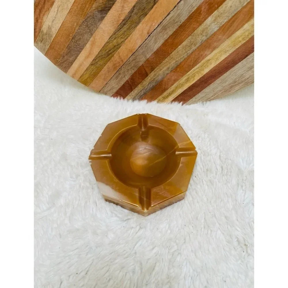 Vintage - Mexican Agate Ashtray